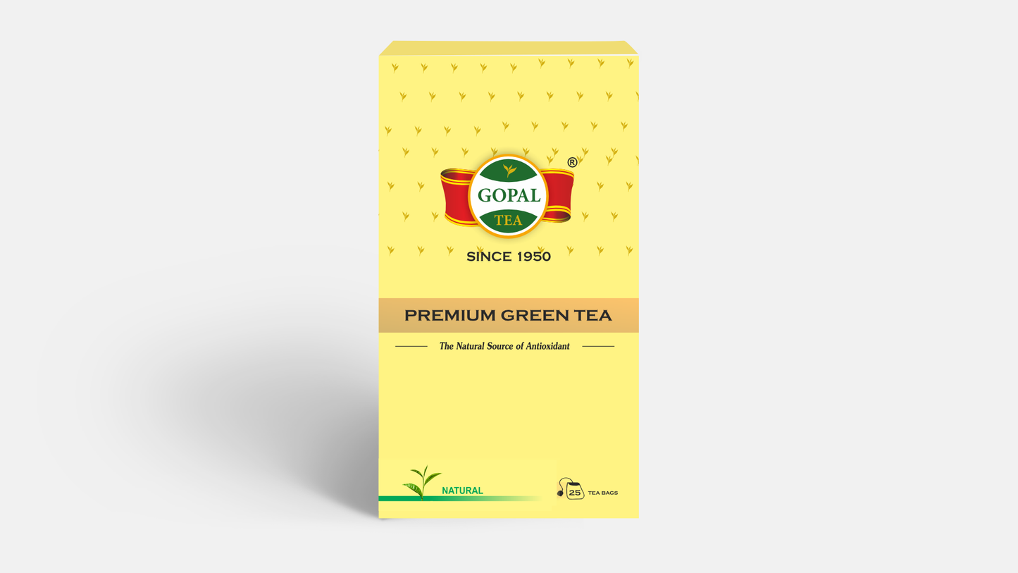 Green Tea Unflavoured (25 tea bags)