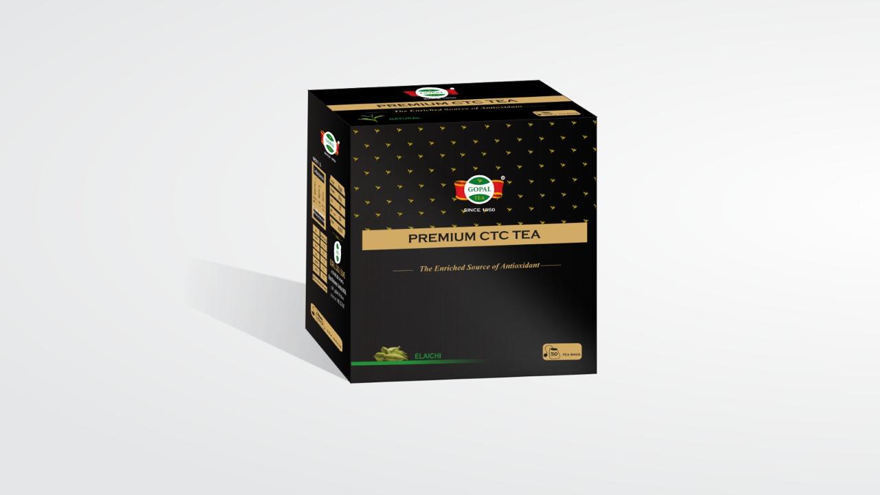Ctc/Black Tea Bags (50 tea bags)