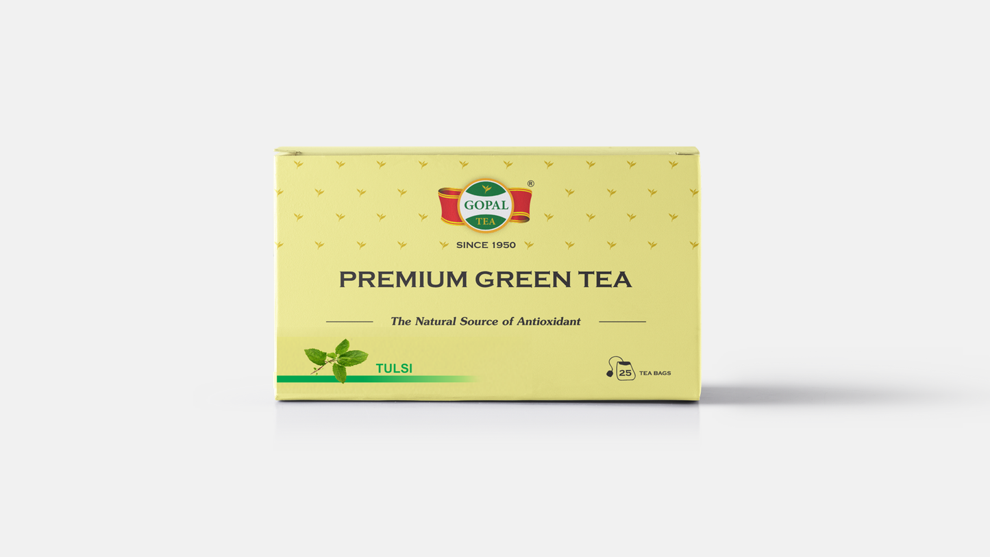 Green Tea Tulsi (25 Tea Bags)