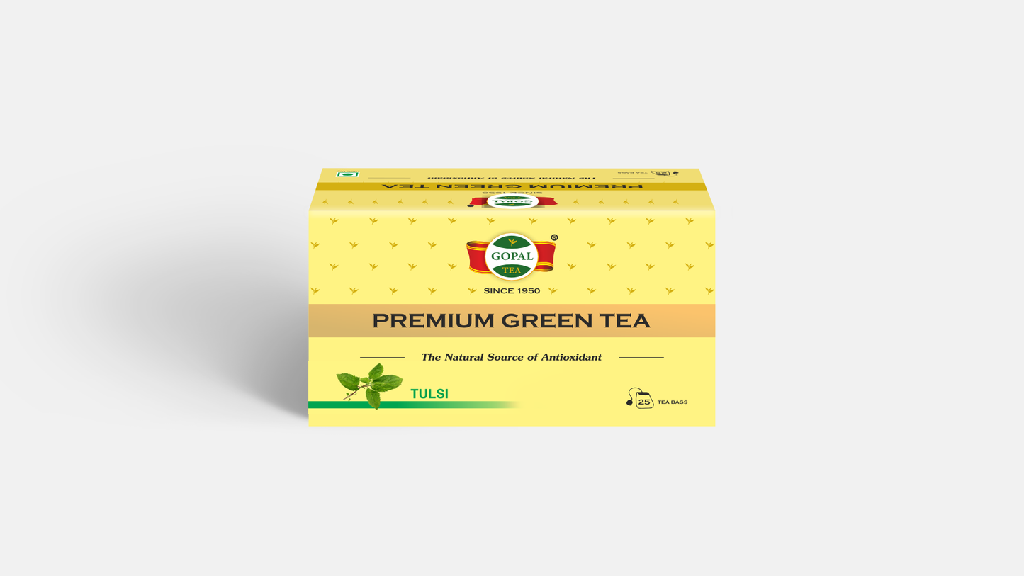 Green Tea Tulsi (25 Tea Bags)