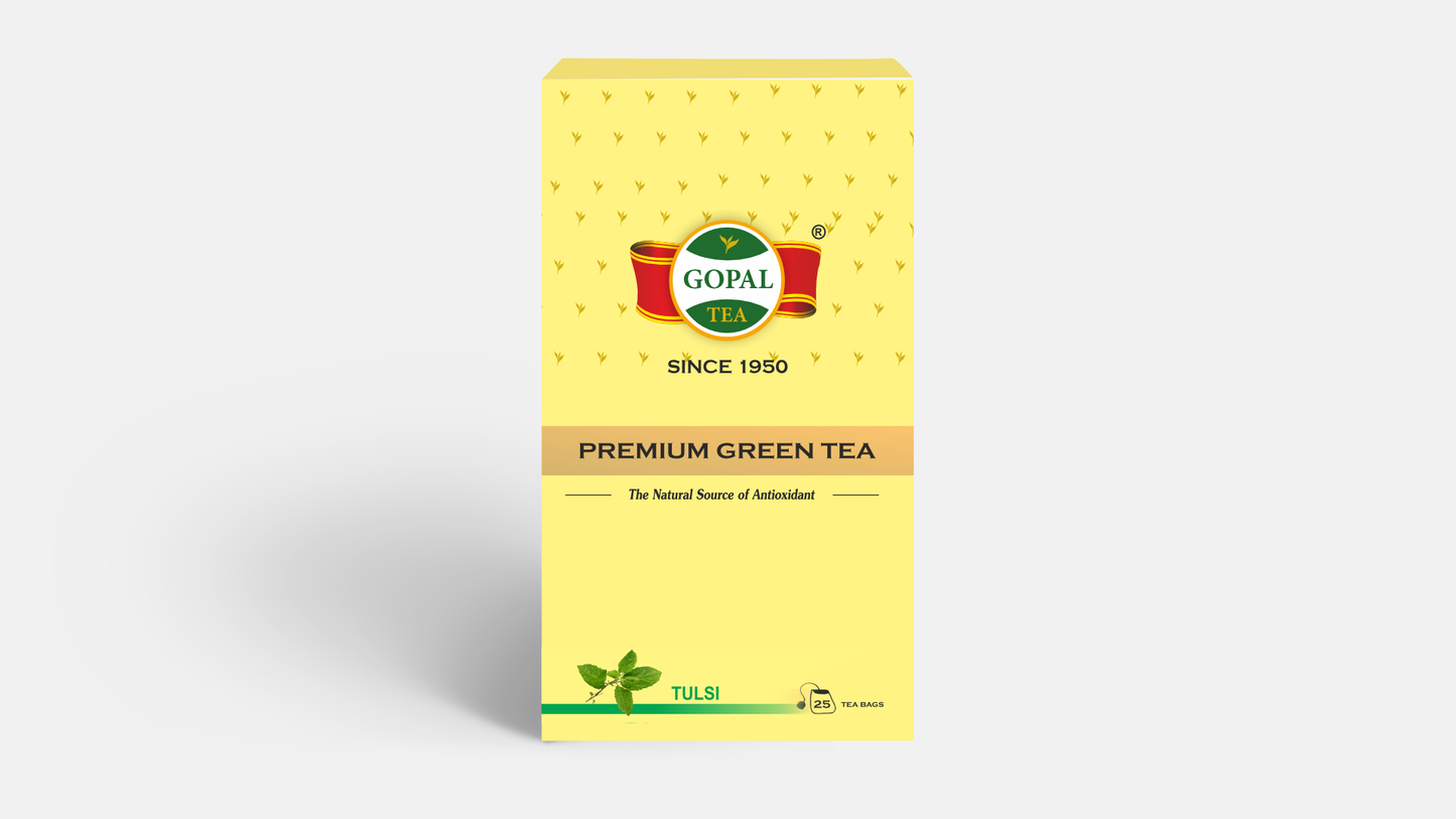 Green Tea Tulsi (25 Tea Bags)