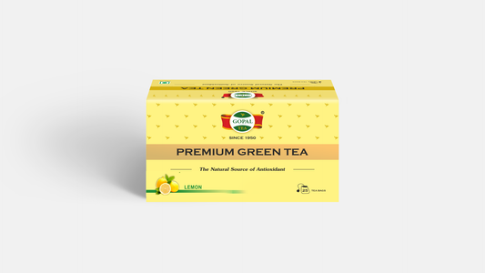 Green Tea Lemon Flavour (25 Tea Bags)