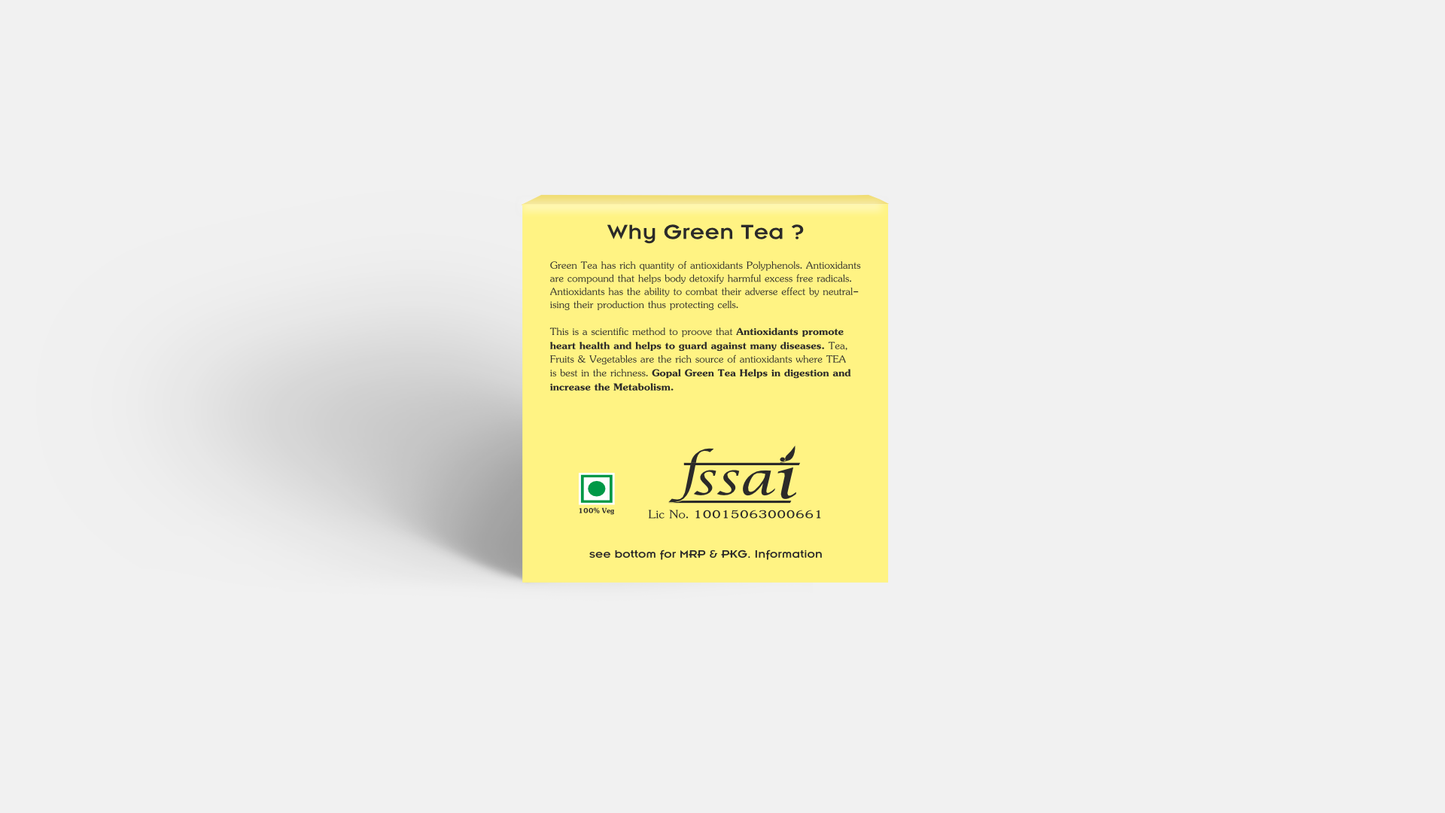 Green Tea Tulsi (25 Tea Bags)